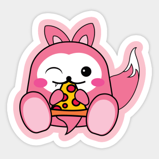 CHUBBYMOTUTU PIZZA COLLECTION LALA Sticker